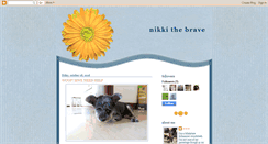 Desktop Screenshot of nikki-the-brave.blogspot.com