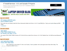 Tablet Screenshot of laptop-driver.blogspot.com
