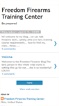 Mobile Screenshot of freedomfirearmstrainingcenter.blogspot.com