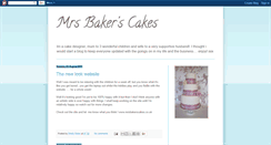 Desktop Screenshot of mrsbakerscakes.blogspot.com