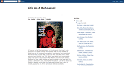 Desktop Screenshot of lifeasarehearsal.blogspot.com