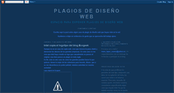 Desktop Screenshot of plagiadoresweb.blogspot.com