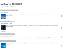 Tablet Screenshot of melbourneacec2010.blogspot.com