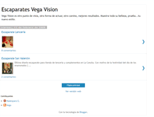 Tablet Screenshot of escaparatesvega.blogspot.com