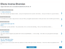 Tablet Screenshot of efectoinversodiversion.blogspot.com
