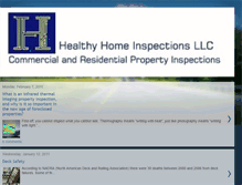 Tablet Screenshot of healthyhomeinspectionsatlanta.blogspot.com