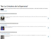 Tablet Screenshot of barlacristaleradelaesperanza-caminant.blogspot.com