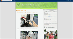 Desktop Screenshot of gubermanstravel.blogspot.com