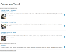 Tablet Screenshot of gubermanstravel.blogspot.com