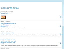 Tablet Screenshot of misericorde-divine.blogspot.com