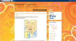 Desktop Screenshot of geografiaturistica-gise.blogspot.com