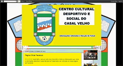 Desktop Screenshot of casalvelhofutsal.blogspot.com