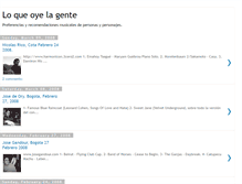 Tablet Screenshot of loqueoyelagente.blogspot.com