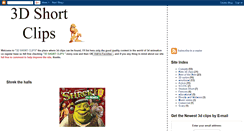 Desktop Screenshot of 3dshortclips.blogspot.com