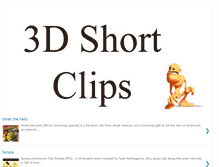 Tablet Screenshot of 3dshortclips.blogspot.com