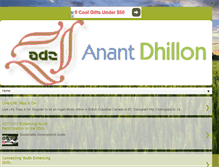 Tablet Screenshot of anantdhillon.blogspot.com