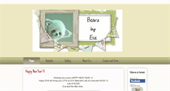 Desktop Screenshot of bearsbyecehanson.blogspot.com