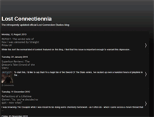 Tablet Screenshot of lost-connectionnia.blogspot.com