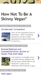 Mobile Screenshot of hownottobeaskinnyvegan.blogspot.com