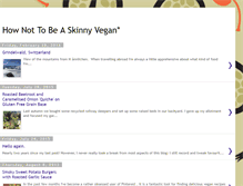 Tablet Screenshot of hownottobeaskinnyvegan.blogspot.com