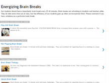 Tablet Screenshot of brainbreaks.blogspot.com