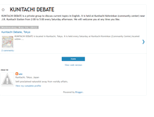 Tablet Screenshot of k-debate3.blogspot.com