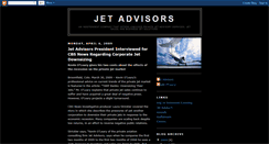 Desktop Screenshot of jetadvisors.blogspot.com