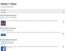 Tablet Screenshot of consulenzaprivacy.blogspot.com