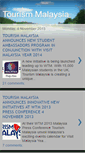 Mobile Screenshot of malaysiatourismpromotionuk.blogspot.com