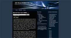Desktop Screenshot of porsche-lovers.blogspot.com