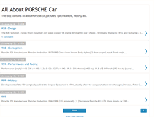 Tablet Screenshot of porsche-lovers.blogspot.com