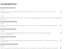 Tablet Screenshot of newpeoplestore.blogspot.com