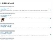 Tablet Screenshot of lsu-llmalumni.blogspot.com