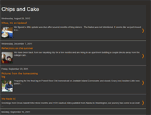 Tablet Screenshot of chipsncake.blogspot.com