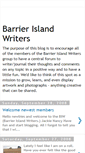 Mobile Screenshot of barrierislandwriters.blogspot.com