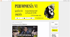 Desktop Screenshot of festivalperfopoesiasevilla.blogspot.com
