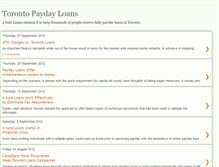 Tablet Screenshot of paydayloanstoronto.blogspot.com