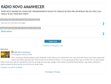 Tablet Screenshot of novoamanhecercomjesus.blogspot.com