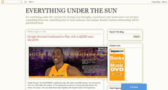 Desktop Screenshot of everythingunderthesun-blog.blogspot.com