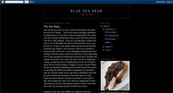 Desktop Screenshot of blueseabear.blogspot.com