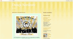 Desktop Screenshot of dancanordeste.blogspot.com