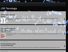 Tablet Screenshot of j2mtecnologia.blogspot.com