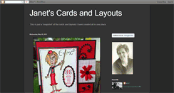 Desktop Screenshot of cardsandlayouts.blogspot.com
