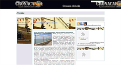 Desktop Screenshot of cronacadiavola.blogspot.com