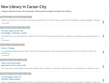 Tablet Screenshot of newlibrarycarsoncity.blogspot.com