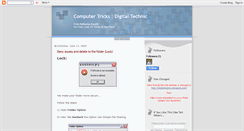 Desktop Screenshot of digitaltechnic.blogspot.com