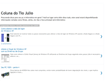Tablet Screenshot of colunadotiojulio.blogspot.com