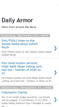Mobile Screenshot of dailyarmor.blogspot.com