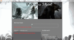 Desktop Screenshot of folkgoesmetal.blogspot.com