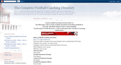 Desktop Screenshot of footballcoachingresources.blogspot.com